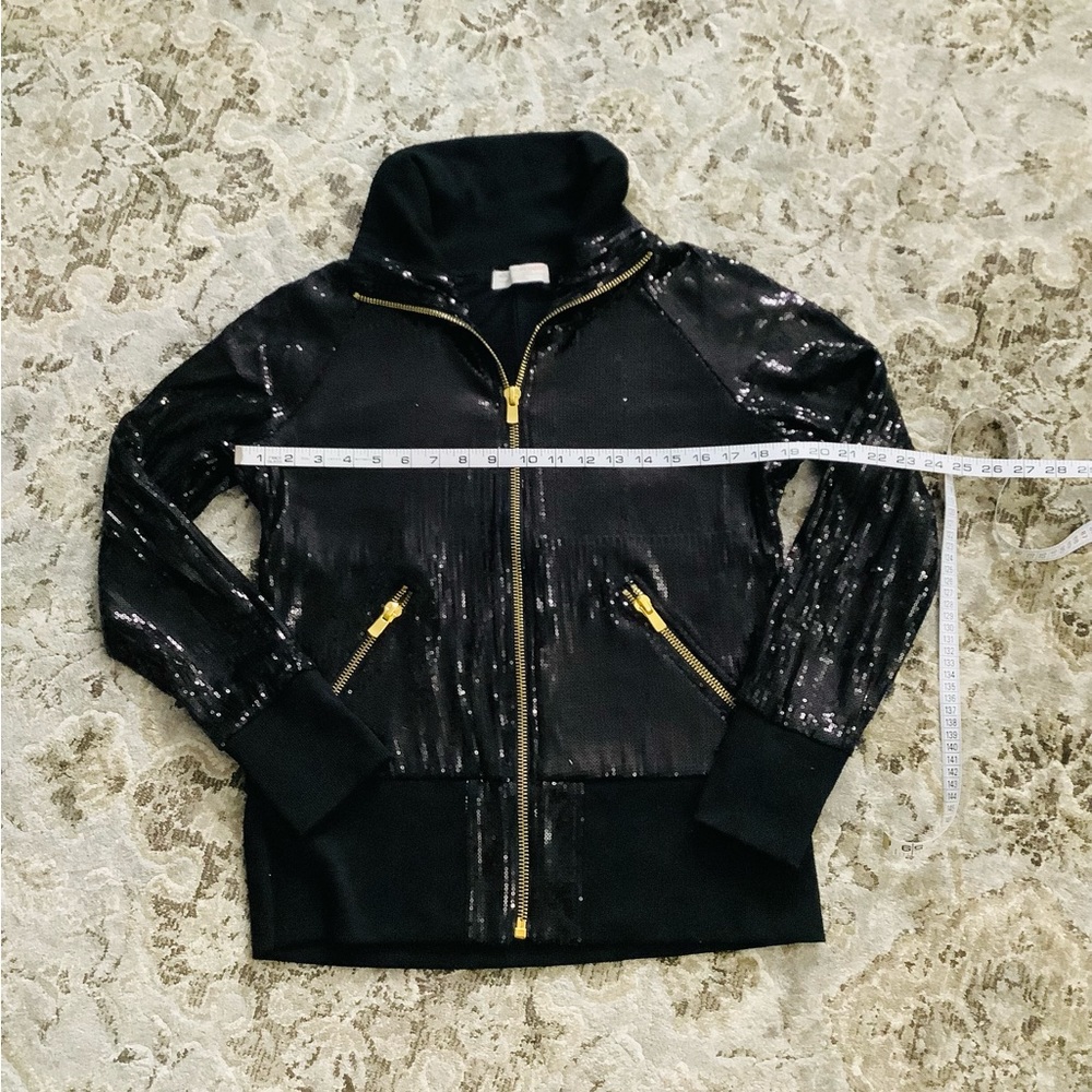 Exceptionally Beautiful Sequined Jacket Euc - image 5
